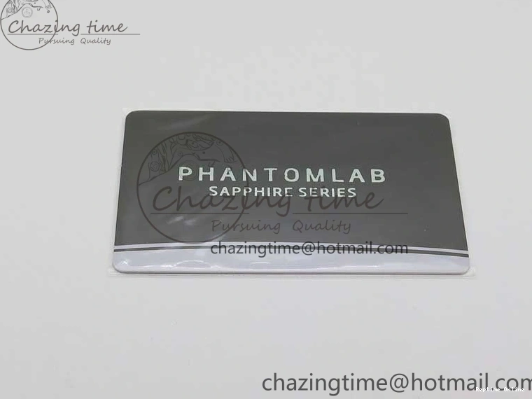 1219 Submariner Phantomlab Transparent KZF Best Edition Blue Fruit Dial on White Rubber Strap VR Classic 2563